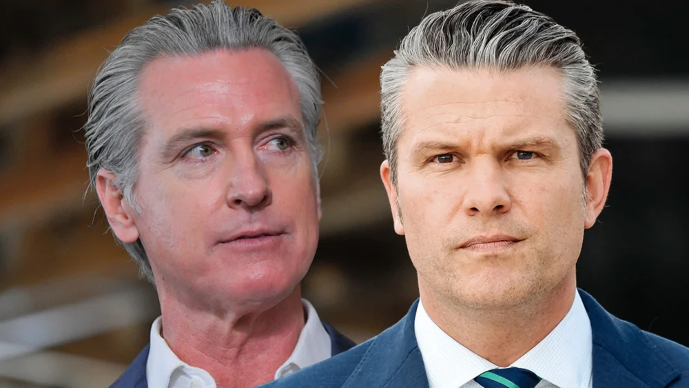 Gavin Newsom To Pete Hegseth: You Blew $93 Billion In Taxes On Steak, Lobster & Crab!!!