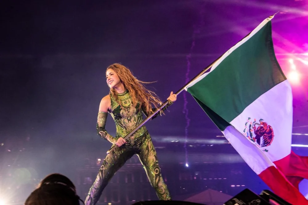 Shakira Shatters Records with Monumental Free Concert in Mexico City’s Zócalo