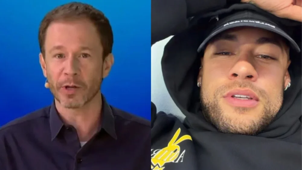 Tiago Leifert defende Neymar após curtida polêmica em foto de modelo: ‘Acidental’