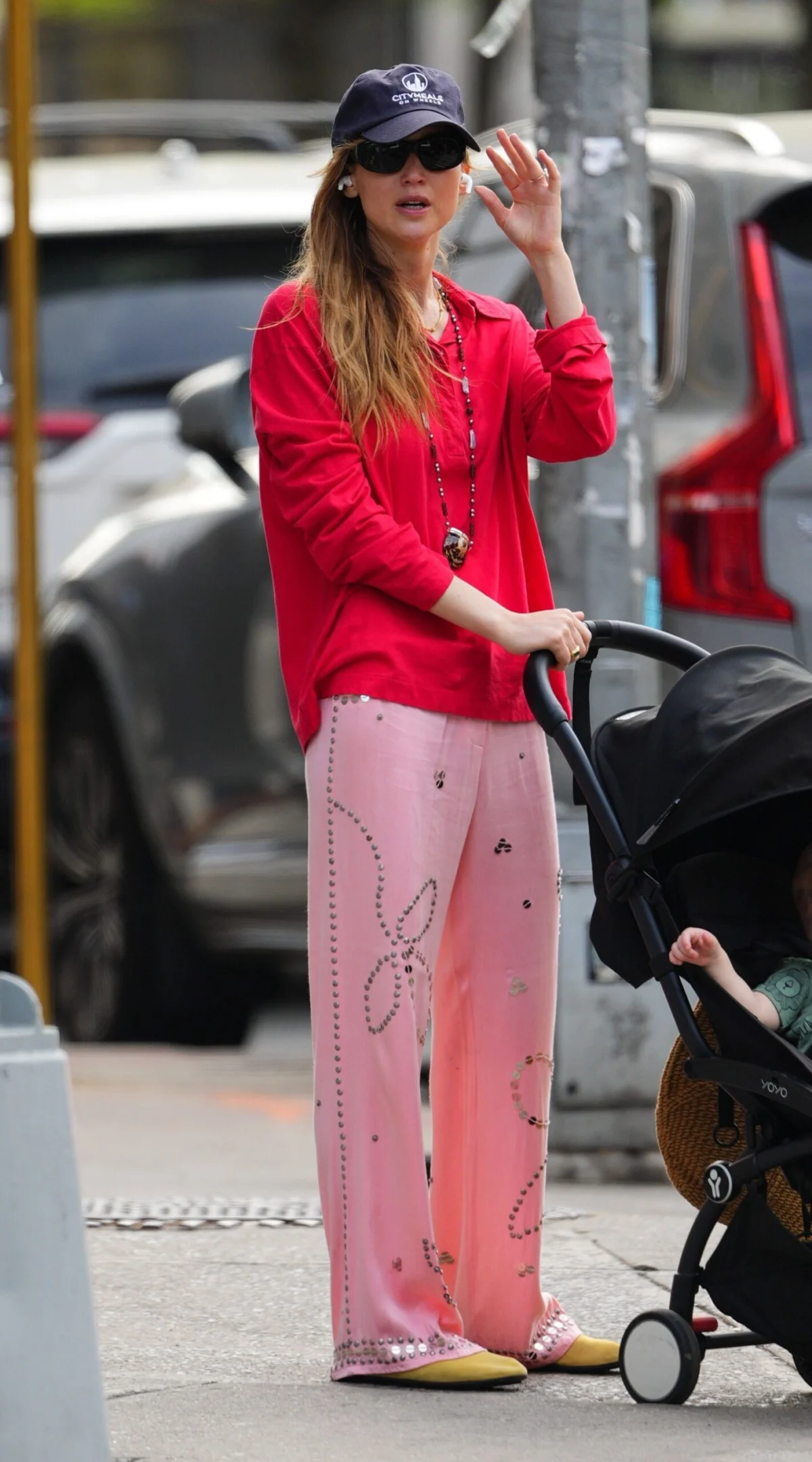 Jennifer Lawrence Redefines Spring Street Style with Eclectic Boho Aesthetic and Bold Color Palettes in New York City