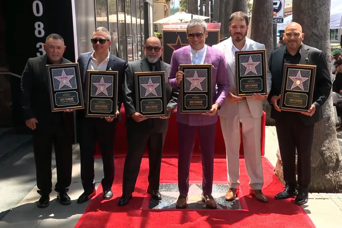 Intocable Receives Coveted Star on the Hollywood Walk of Fame, Cementing Legacy in Mexican Music