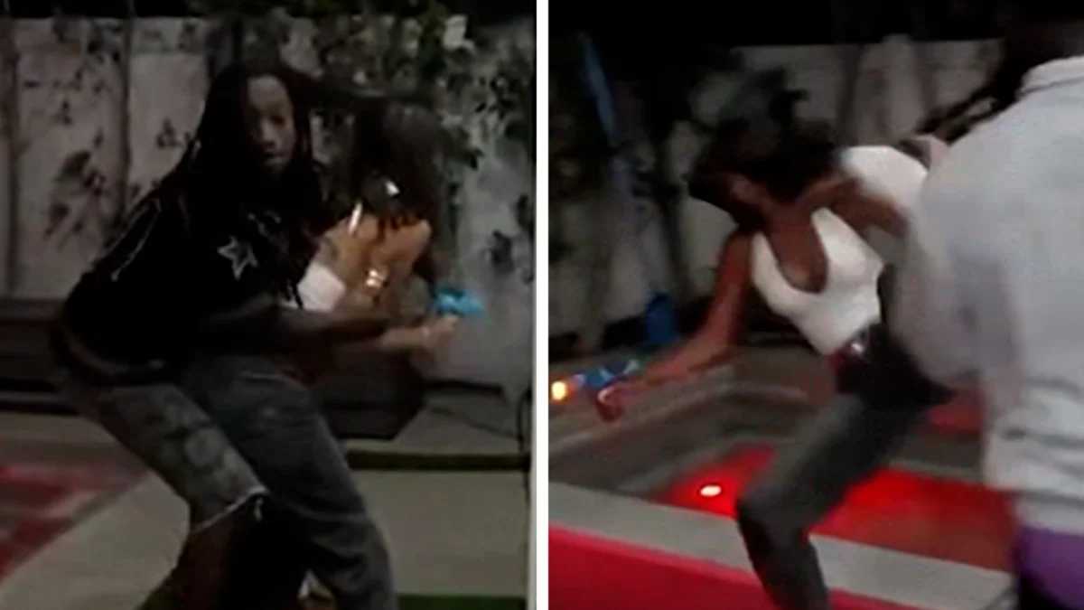 Streamer Izi Prime Throws Girl in Pool During Live Broadcast, Sparking Controversy and Raising Questions About Online Content Boundaries.