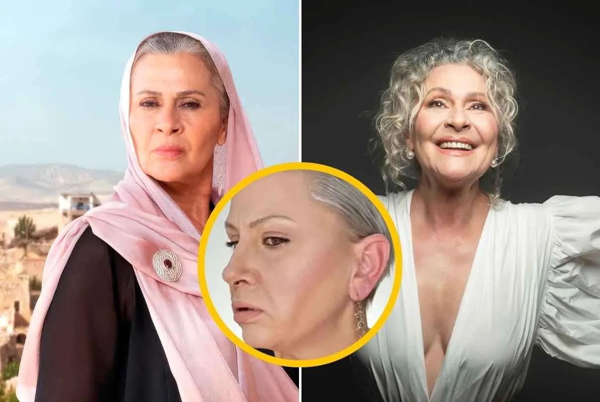 The Art of Transformation: Unveiling the Remarkable Makeup Process Behind Sadakat Albora in "Yabani Topraklar"