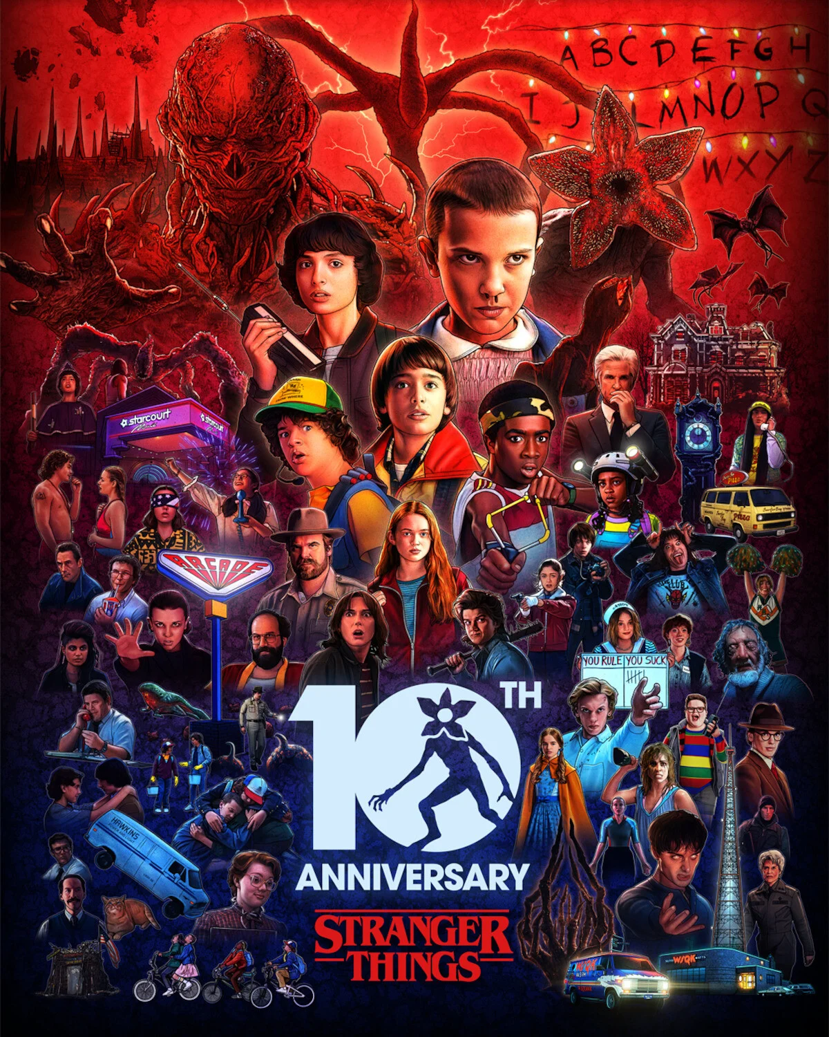 The Evolution of Hawkins: Netflix Debuts Special VHS Edition of Stranger Things to Celebrate a Decade of Supernatural Success