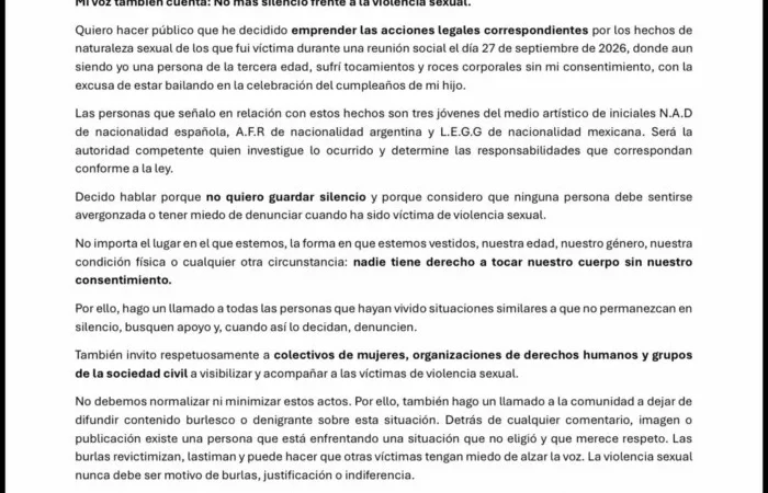 Madre de Abelito tomará acciones legales contra Naim Darrechi